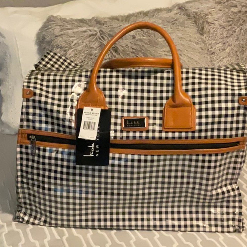 Nicole Miller Overnight Bag -Carry On -Suitcase-Luggage